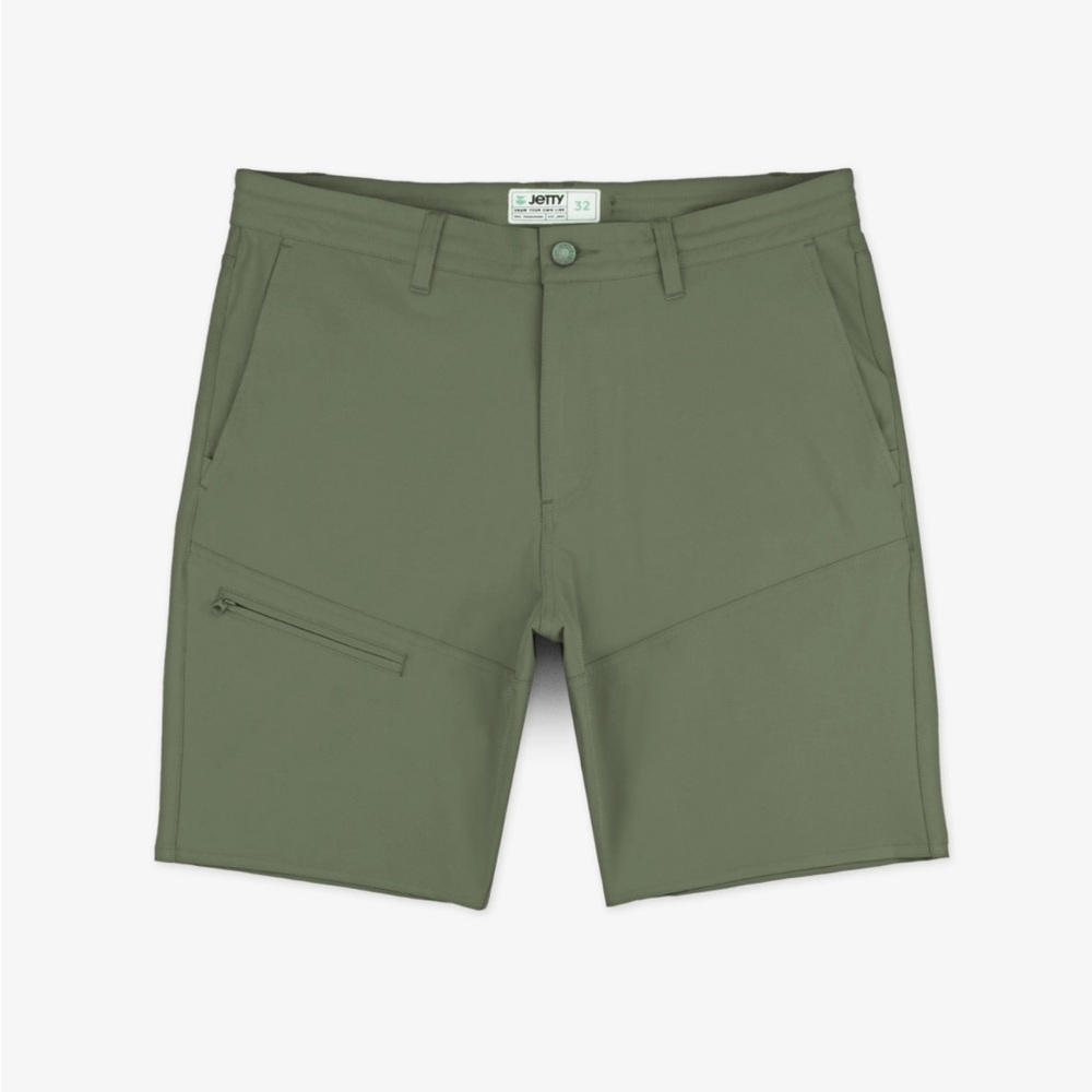 JETTY Mordecai Utility Short - Agave